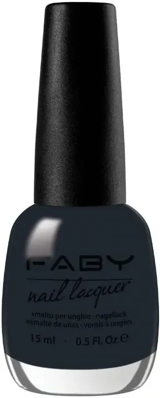 Blue vegan Nail Polish Faby, natural nail polish without harmful substances