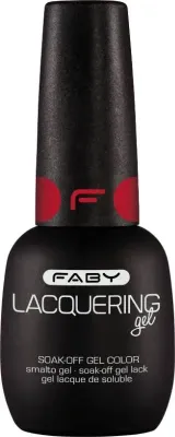 Bordeauxfarbener Gel-Lack | Bordeauxfarbener Gel-Nagellack | FABY