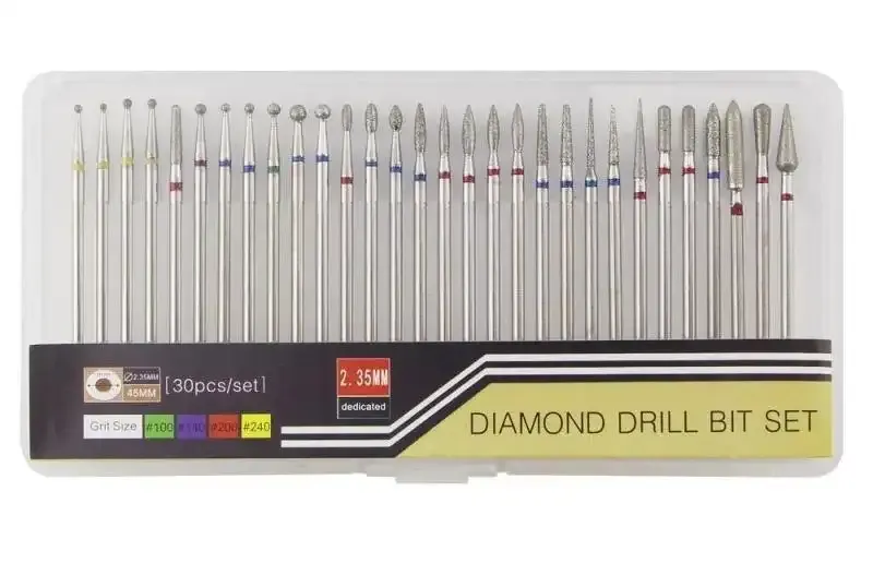 Basic set I of diamond bits 30 pieces