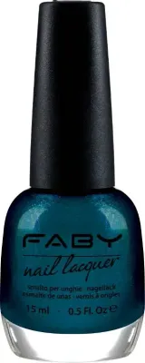 Blauwe vegan Nagellak Faby, natuurlijke nagellak zonder schadelijke stoffen