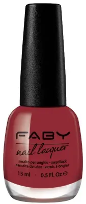 Instinctive - 15ml Bordeaux vegan nagellak Faby, natuurlijke nagellak zonder schadelijke stoffen