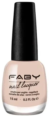 Nude vegan Nagellak Faby, natuurlijke nagellak zonder schadelijke stoffen