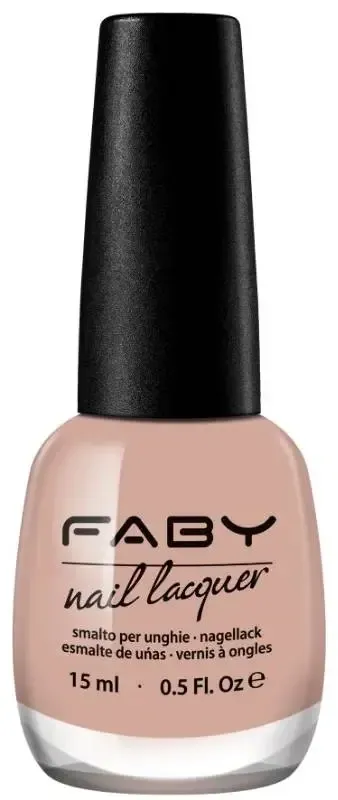 Skin tight - 15ml Nude vegan Nagellak Faby, natuurlijke nagellak zonder schadelijke stoffen