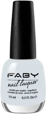 Lightness - 15ml Blauer veganer Nagellack Faby, natürlicher Nagellack ohne Schadstoffe