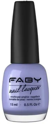 Purple Vegan Nail Polish Faby, natural nail polish without harmful substances