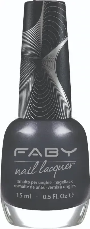 Museum Mile - 15ml Grijze vegan Nagellak Faby, natuurlijke nagellak zonder schadelijke stoffen