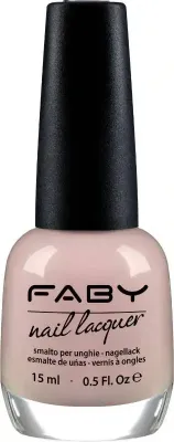 Nude vegan Nail Polish Faby, natural nail polish without harmful substances