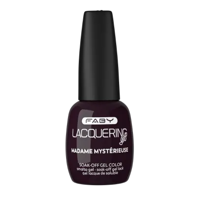 Madame Mystérieuse - Lacquering gel - 15ml Lila Gel-Lack | Lila Gel-Nagellack | FABY