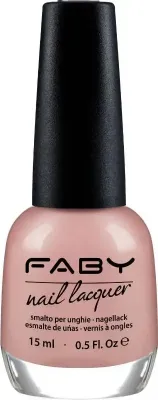 Nude vegan Nagellak Faby, natuurlijke nagellak zonder schadelijke stoffen