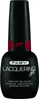 I know what is best - Lacquering gel - 15ml Red gel polish | Red gel nail polish | FABY