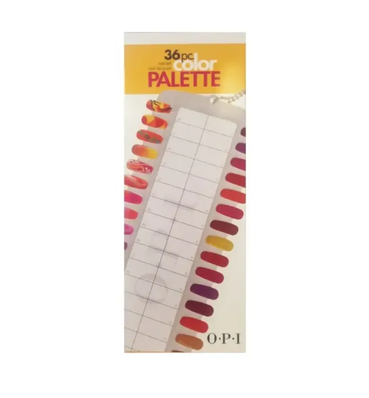 OPI nagellak display voor 36 kleuren – perfect voor salons en nagelstylisten om kleuren overzichtelijk te tonen.