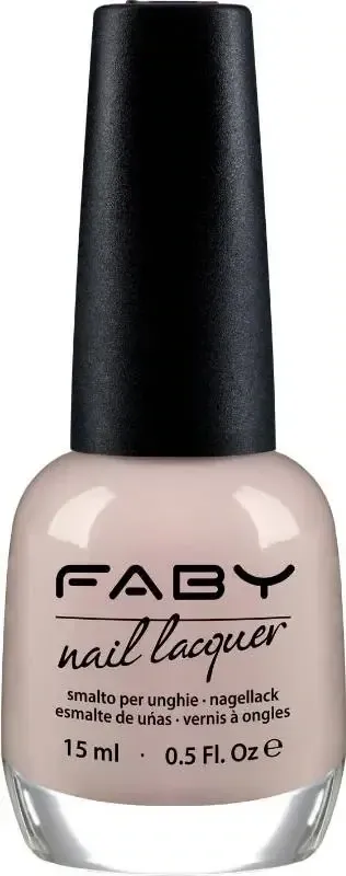 It's raining milk! - 15ml Nude vegan Nagellak Faby, natuurlijke nagellak zonder schadelijke stoffen