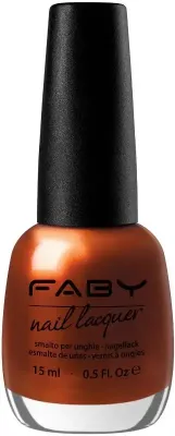 Brauner veganer Nagellack Faby, natürlicher Nagellack ohne Schadstoffe
