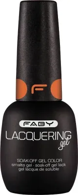 Orange gel polish | Orange gel nail polish | FABY
