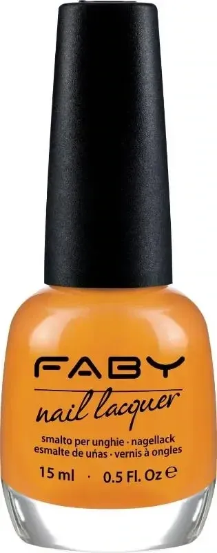 Painting and promises - 15ml Gele vegan Nagellak Faby, natuurlijke nagellak zonder schadelijke stoffen