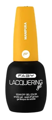Manipura - Laquering gel - 15ml Gelber Gel-Lack | Gelber Gel-Nagellack | FABY