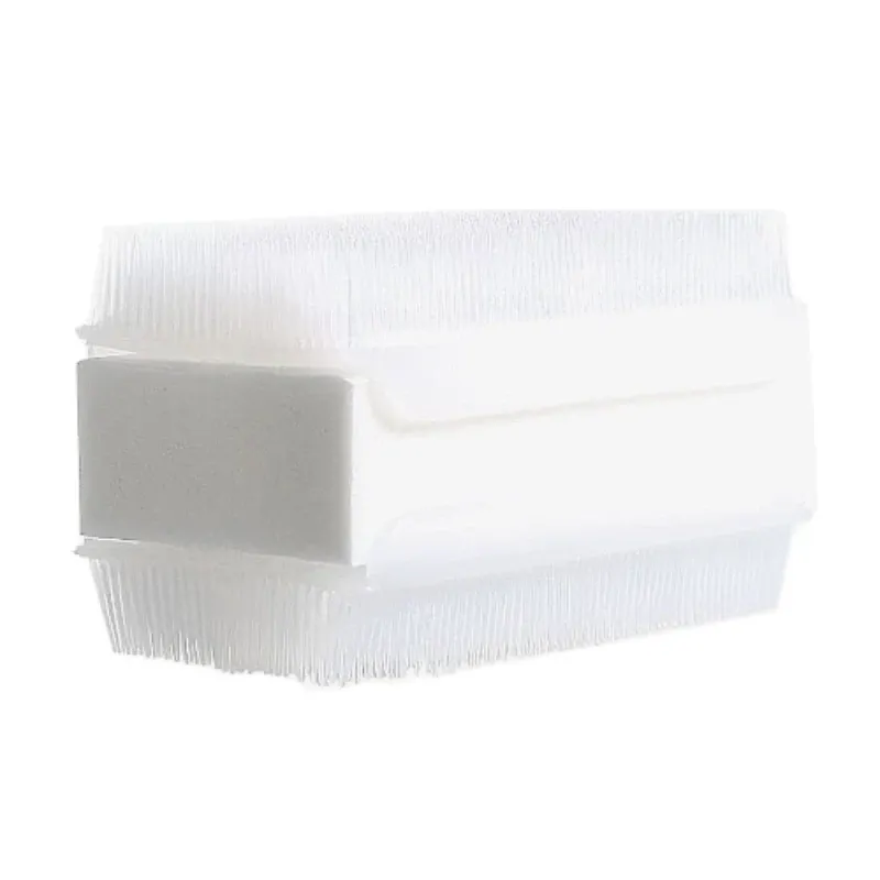 Manicure brush for nail cleaning, ideal for removing dust and debris during nail care