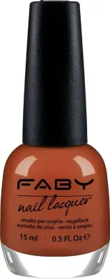 The Fifth Ace - 15ml Bruine vegan Nagellak Faby, natuurlijke nagellak zonder schadelijke stoffen