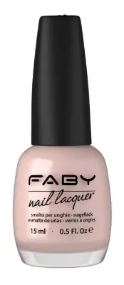 Pink Vegan Nail Polish Faby, natural nail polish without harmful substances