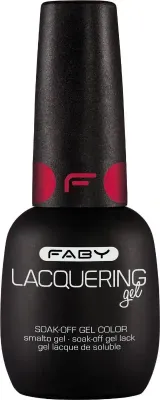 Rode gellak | Rode gel nagellak | FABY