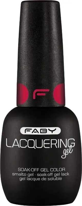 Rode gellak | Rode gel nagellak | FABY