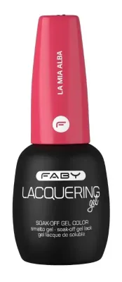 Vernis semi-permanente rose | vernis gel rose | FABY