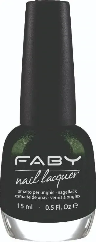 Are you AC or DC? - 15ml Vernis à ongles vegan vert Faby, vernis à ongles naturel sans substances nocives