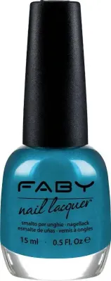 Vernis à ongles vegan bleu Faby, vernis à ongles naturel sans substances nocives
