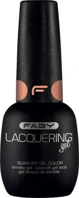 Vernis semi-permanente orange | vernis gel orange | FABY