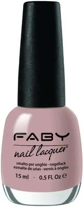 Blushing Beauty - 15ml Nude vegan Nail Polish Faby, natural nail polish without harmful substances