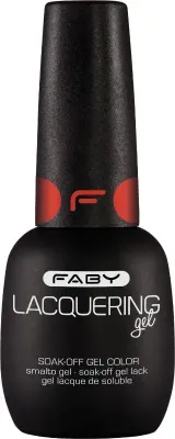Rode gellak | Rode gel nagellak | FABY