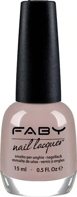 The Desert Rose - 15ml Nude vegan Nail Polish Faby, natural nail polish without harmful substances