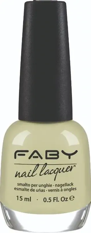 Moonwalk - 15ml Green vegan Nail Polish Faby, natural nail polish without harmful substances