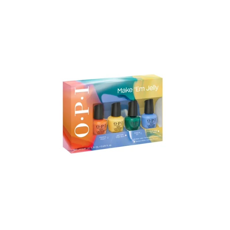 Make 'em Jelly | Nagellak mini-pack | 4 x 3,75ml Make 'em Jelly | Nagellak mini-pack | 4 x 3,75ml