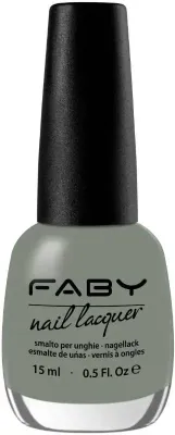The Fairest -15ml Grauer veganer Nagellack Faby, natürlicher Nagellack ohne Schadstoffe