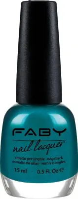 In the background... - 15ml Blue vegan Nail Polish Faby, natural nail polish without harmful substances