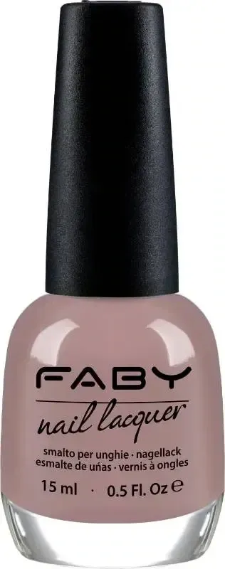 Nude vegan Nail Polish Faby, natural nail polish without harmful substances