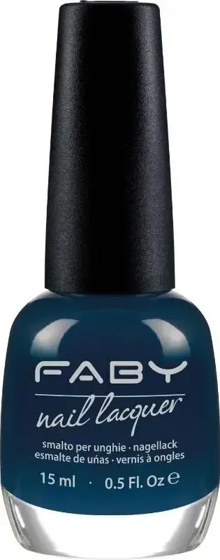 Zephyr's Blow - 15ml Blue vegan Nail Polish Faby, natural nail polish without harmful substances