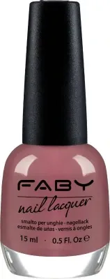Paarse vegan Nagellak Faby, natuurlijke nagellak zonder schadelijke stoffen
