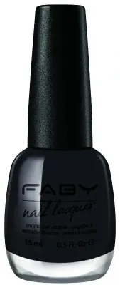Grauer veganer Nagellack Faby, natürlicher Nagellack ohne Schadstoffe