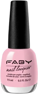 Ciao Bella - 15ml Pink Vegan Nail Polish Faby, natural nail polish without harmful substances