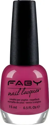 Paarse Vegan Nagellak Faby, natuurlijke nagellak zonder schadelijke stoffen