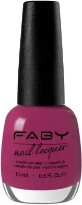 Vernis à ongles vegan violet Faby, vernis à ongles naturel sans substances nocives