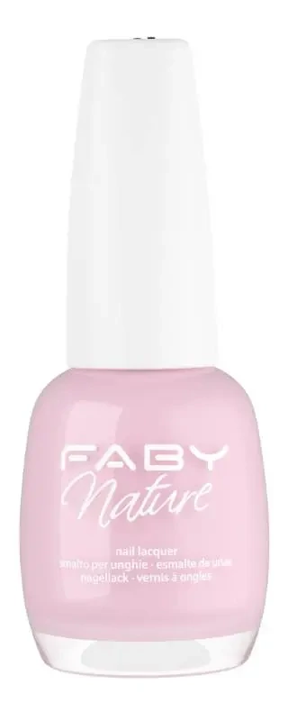 Light kiss - 15ml Rosa veganer Nagellack Faby, natürlicher Nagellack ohne Schadstoffe