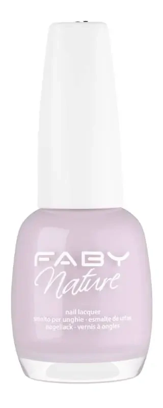 Purple Vegan Nail Polish Faby, natural nail polish without harmful substances