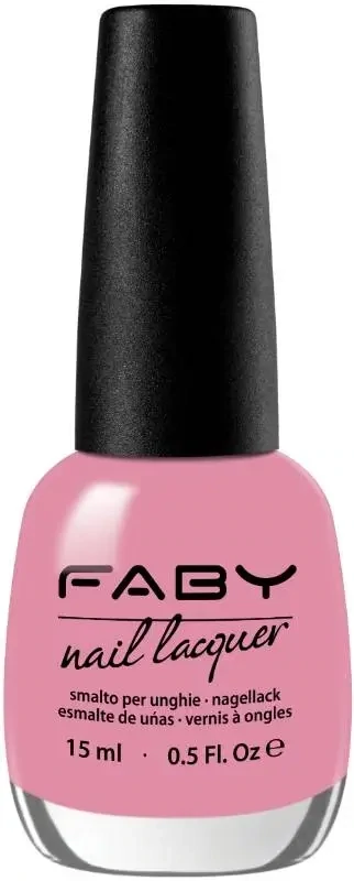 Sweet as Faby - 15ml Rosa veganer Nagellack Faby, natürlicher Nagellack ohne Schadstoffe