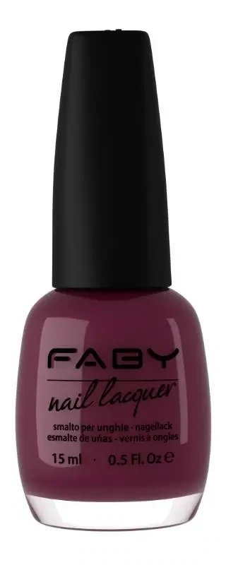 Vernis à ongles Vegan rose Faby, vernis à ongles naturel sans substances nocives