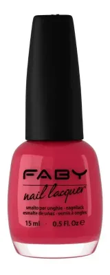 Life is a Flower - 15ml Rosa Veganer Nagellack Faby, natürlicher Nagellack ohne Schadstoffe