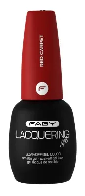 Red carpet - Lacquering gel - 15ml Roter Gel-Lack | Roter Gel-Nagellack | FABY