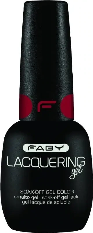 Roter Gel-Lack | Roter Gel-Nagellack | FABY